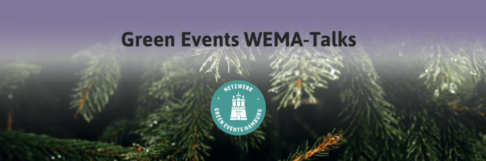  /></p>
<p>Nach mehr als 19 Monaten Corona-Pause wird der Advent in diesem Jahr eine Zeit der Erwartung, aber auch eine Zeit der Besinnlichkeit und Offenheit. Dementsprechend bietet es sich für <strong>Weihnachtsmärkte</strong> an, diese gesellschaftliche Bereitschaft und Sensibilität zu nutzen, um das Thema <strong>Nachhaltigkeit</strong> zu vermitteln. Deshalb lädt Green Events Hamburg herzlichst zu den „Green Events WEMA-Talks“ ein und freut sich über eine vielfältige Runde<strong> mit verschiedenen Akteur:innen</strong> der Weihnachtsmärkte, Weiterleitungen dieser Einladung sind dementsprechend herzlichst Willkommen.</p>
<p>Die Workshops werden online auf unserem Zoom-Kanal stattfinden. Wir bitten um eine Anmeldung zu den Terminen!</p>
<p>Der <strong>erste Workshop „Nachhaltigere Angebote auf Weihnachtsmärkten“ am 19.08. um 14:00 Uhr</strong> zielt auf die gastronomische Performance der winterlichen Märkte ab. Hier sollen unter anderem Ziele wie die Reduzierung von Abfallaufkommen und dem Energieverbrauch, auch Themen wie transparente Wertschöpfungsketten und Mehrwegsysteme vorgestellt und in gemeinsamen Diskussionsrunden ausgearbeitet werden. Dementsprechend freuen wir uns sehr, wenn viele verschiedene Akteur:innen wie bspw. Veranstaltende, Ausstellende und Betreibende, aber auch behördliche oder politische Meinungen vertreten sein werden. Nach dem Workshop werden wir gemeinsam eine individuell anwendbare Checkliste entwickelt haben, um die jeweilige nachhaltig-gastronomische Performance von Weihnachtsmärkten überprüfen und langfristig verbessern zu können.</p>
<p><strong>Anmeldung unter:</strong> <a href=